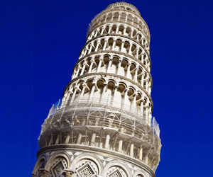 image of the leaning tower of pisa